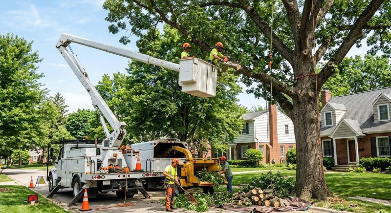 Birch Tree Pruning in Doylestown, PA